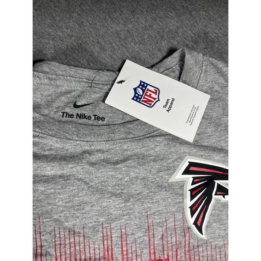 New with tags Atlanta Falcons Men’s Medium NFL Sports Gray Graphic T-Shirt - Picture 5 of 8